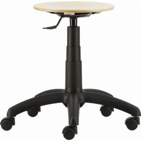 Munkaszék, gázliftes, fa ülőlap, 1030, bükk (BBSZV61)