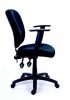 Irodai szék, fekete szövetborítás, fekete lábkereszt, MAYAH Active (BBSZVV09)