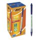 Golyóstoll, 0,32 mm, nyomógombos, BIC Clic Stic ecolutions, kék (BC8806891)
