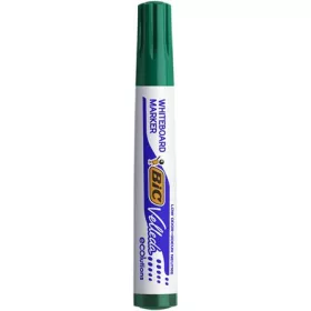   Flipchart- és táblamarker, 1,4 mm, kúpos, BIC Velleda ecolutions, zöld (BC904940)