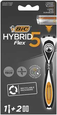 Férfi borotva BIC HYBRID 5 + 2 betéttel (BC921385)