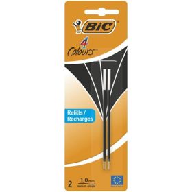Golyóstollbetét, 0,32 mm, BIC 4 Colours fekete (BC931779)