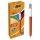 Golyóstoll, 0,3 mm, nyomógombos, négyszínű, BIC 4 Colours Fine (BC982867)