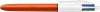 Golyóstoll, 0,3 mm, nyomógombos, négyszínű, BIC 4 Colours Fine (BC982867)
