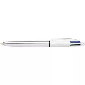   Golyóstoll, 0,32 mm, nyomógombos, négyszínű, BIC 4 Colours Shine (BC982873)