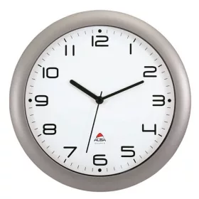 Falióra, 30 cm, ALBA Hornew, ezüst (BHORNEWE)