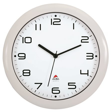 Falióra, 30 cm, ALBA Hornew, fehér (BHORNEWFE)