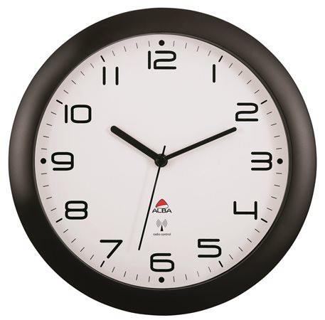 Falióra, rádióvezérlésű, 30 cm, ALBA Hornewrc, fekete (BHORNEWRCFK)