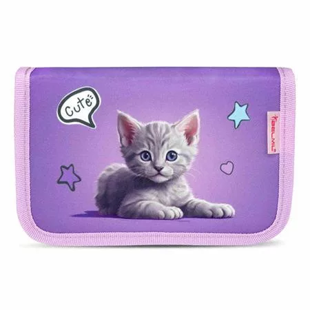 Tolltartó, klapnis, cipzáras, BELMIL Little Kittens, cica (BL33572135L)