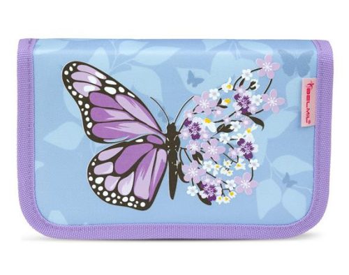 Tolltartó, 2 klapnis, BELMIL Purple Blue Butterfly (BL33572145L)