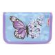 Tolltartó, klapnis, cipzáras, BELMIL Purple Blue Butterfly, lila, pillangó (BL33572145L)