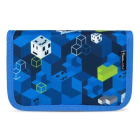   Tolltartó, klapnis, cipzáras, BELMIL Gamer Squad, kék, gamer (BL33572162F)