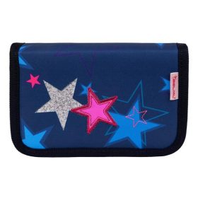   Tolltartó, klapnis, cipzáras, BELMIL Sparkling Star, kék, csillagok (BL33572171L)