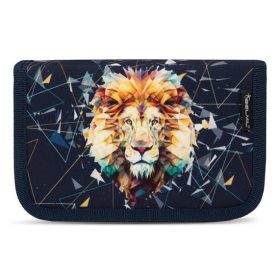   Tolltartó, klapnis, cipzáras, BELMIL Lion, fekete, oroszlán (BL33572229F)