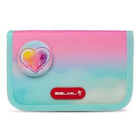   Tolltartó, klapnis, cipzáras, BELMIL Dreamland, rózsaszín-kék, álomország (BL335881L)