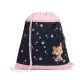 Tornazsák, BELMIL Cute Kitten, fekete-rózsaszín, cica (BL33691326L)