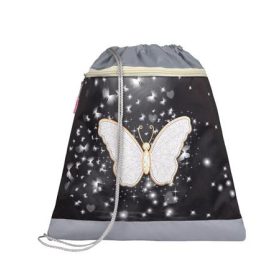   Tornazsák, BELMIL Amazing Butterfly, szürke-fekete, pillangó (BL33691380L)