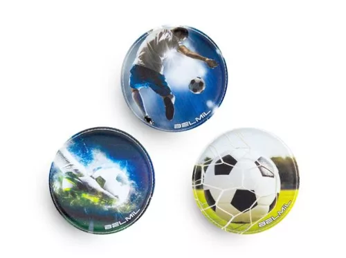 Matrica, tépőzáras, Classy Plus táskához, BELMIL Football, foci (BL336B636)