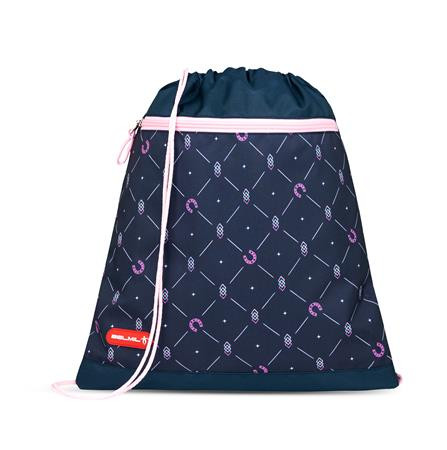 Tornazsák, BELMIL Midnight Gallop, kék, lovak (BL337320L)