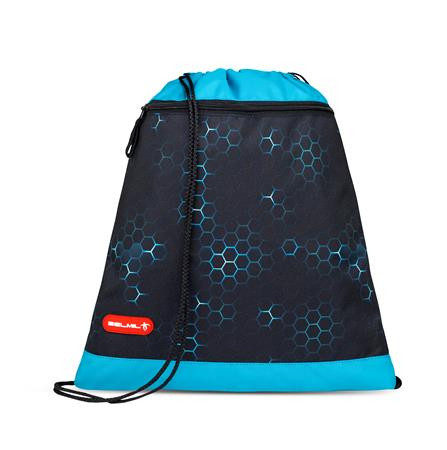 Tornazsák, BELMIL Kick the ball, fekete- kék, foci (BL33735F)