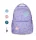 Iskolatáska, cipzáras, BELMIL Maxi Pack Purple Dots, lila pöttyös (BL338376L)