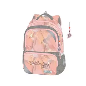   Iskolatáska, cipzáras, BELMIL Maxi Packspecial T-Shinning Butterfly, pillangó (BL33837T4L)