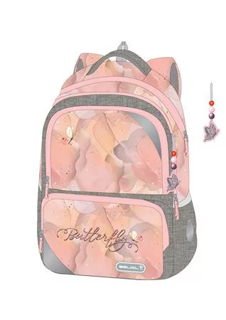 Iskolatáska, cipzáras, BELMIL Maxi Packspecial T-Shinning Butterfly, pillangó (BL33837T4L)