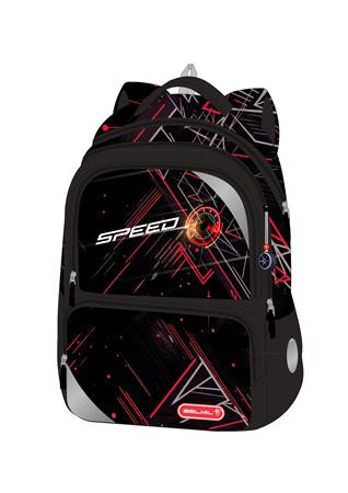 Iskolatáska, BELMIL Maxi Packspecial T-Speed Red Car (BL33837T5F)
