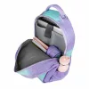 Iskolatáska, cipzáras, laptoptartóval, BELMIL Companion Serenity, lila, pillangó (BL338961L)