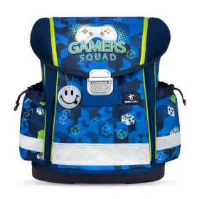   Iskolatáska, fémcsat, BELMIL Classy Gamer Squad, gamer (BL40313AG60F)