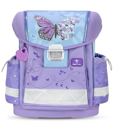 Iskolatáska, BELMIL Classy Purple Blue Butterfly (BL40313AG61L)
