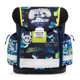   Iskolatáska, fémcsat, BELMIL Classy Pixel Cube Game, pixel (BL40313AG68F)