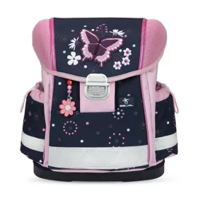   Iskolatáska, fémcsat, BELMIL Classy Midnight Butterfly, éjféli pillangó (BL40313AG73)
