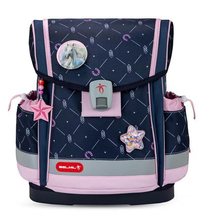 Iskolatáska, BELMIL Classy Plus Midnight Gallop (BL40578AG18L)