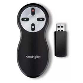   Prezentációs távirányító, lézermutatóval, vezeték nélküli, KENSINGTON (BME33374)