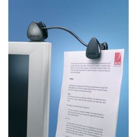   Irattartó, monitorra, csiptetős, KENSINGTON FlexClip (BME62081)