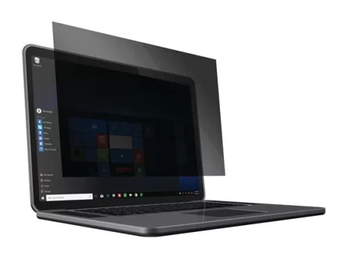 Monitorszűrő, betekintésvédelem, 15.6 169 laptophoz, 345x194mm, levehető, KENSINGTON (BME626469)