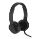 Fejhallgató, mikrofon, KENSINGTON H1050 EQ Bluetooth, fekete (BME80183)