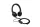 Fejhallgató, mikrofonnal, USB-C, KENSINGTON H1000 (BME83450)
