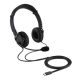 Fejhallgató, mikrofonnal, USB-C, KENSINGTON (BME97457)