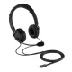 Fejhallgató, mikrofonnal, USB-C, KENSINGTON (BME97457)