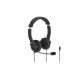 Fejhallgató, mikrofon, USB-C, KENSINGTON Classic EQ, fekete (BME97464)