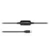 Fejhallgató, mikrofon, USB-C, KENSINGTON Classic EQ, fekete (BME97464)