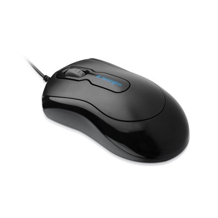 Egér, vezetékes, optikai, normál méret, USB, KENSINGTON Mouse in a Box (BMEK72356)