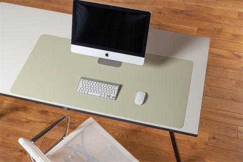 Könyökalátét, PP, 120x60 cm, RS OFFICE, Puro Sens Stijl Soft Pistacio (BRDESKP120P)