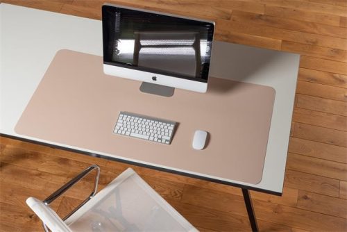 Könyökalátét, PP, 120x60 cm, RS OFFICE, Puro Sens Stijl Soft Rosa (BRDESKP120R)