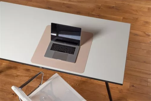 Könyökalátét, PP, 60x60 cm, RS OFFICE, Puro Sens Stijl Soft Rosa (BRDESKP60R)
