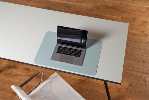 Könyökalátét, PP, 70x50 cm, RS OFFICE, Puro Sens Stijl Soft Aqua (BRDESKP70A)