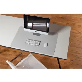   Könyökalátét, PP, 90x60 cm, RS OFFICE, Puro Sens Stijl Stone White (BRDESKP90W)