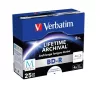 BD-R BluRay lemez, archiváló, nyomtatható, M-DISC, 25GB, 4x, 1 db, normál tok, VERBATIM (BRV-4AR1N)